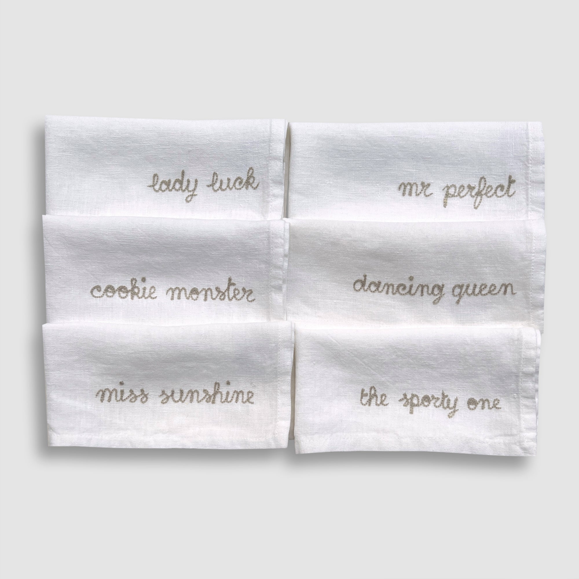 NAPKIN • WHITE (set of 6)