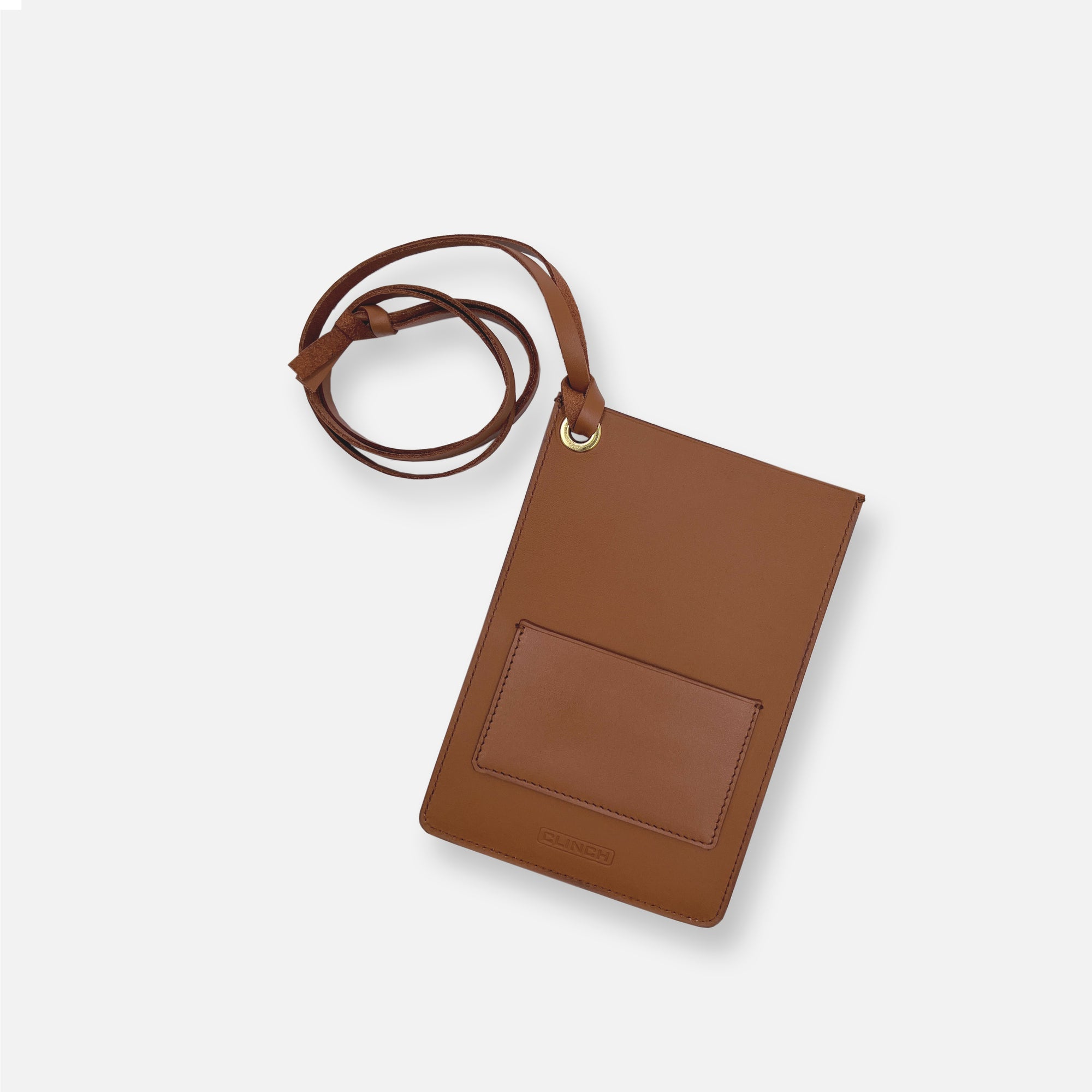 ALLO PHONE BAG • COGNAC