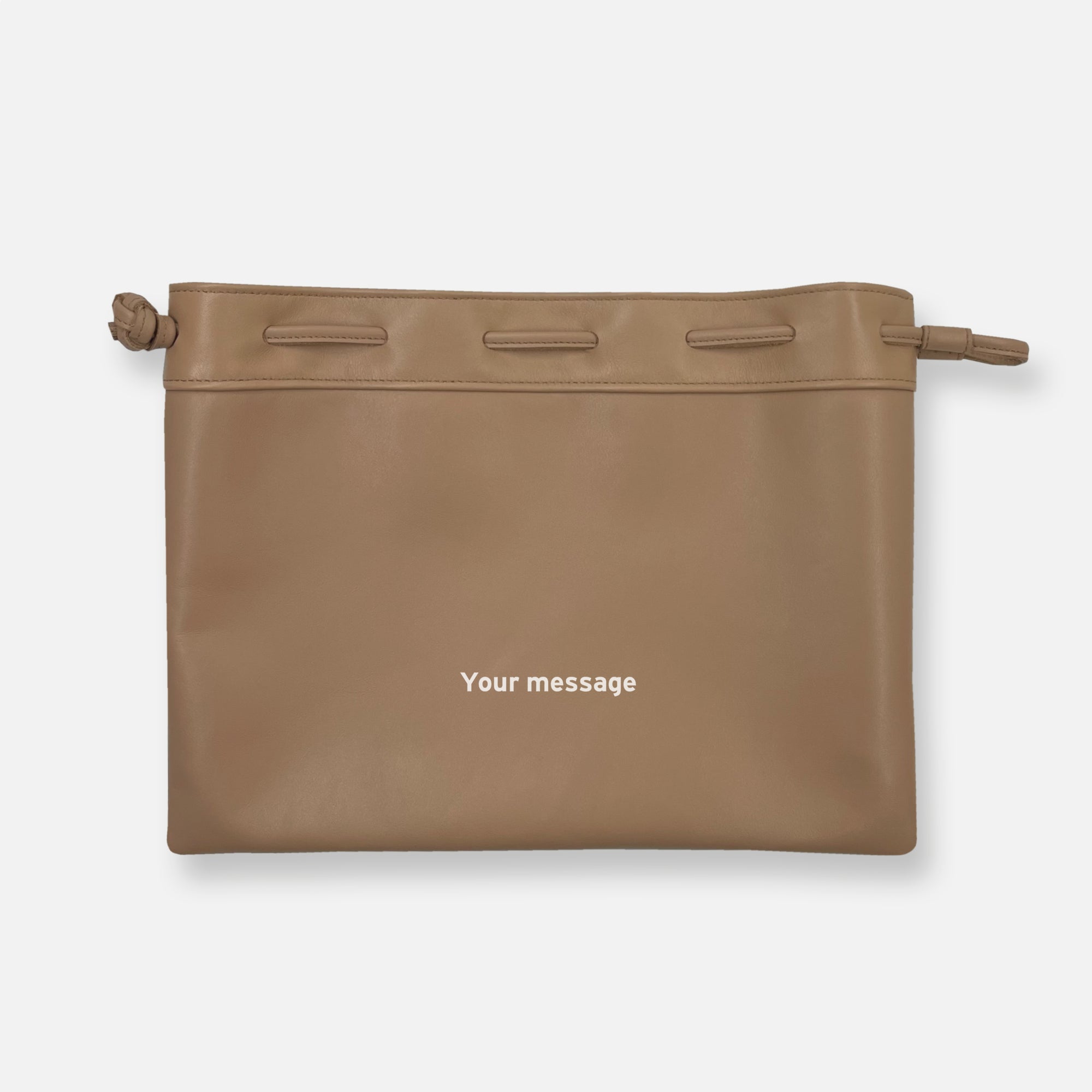 BIG CLACLA  CLUTCH • CAFE AU LAIT
