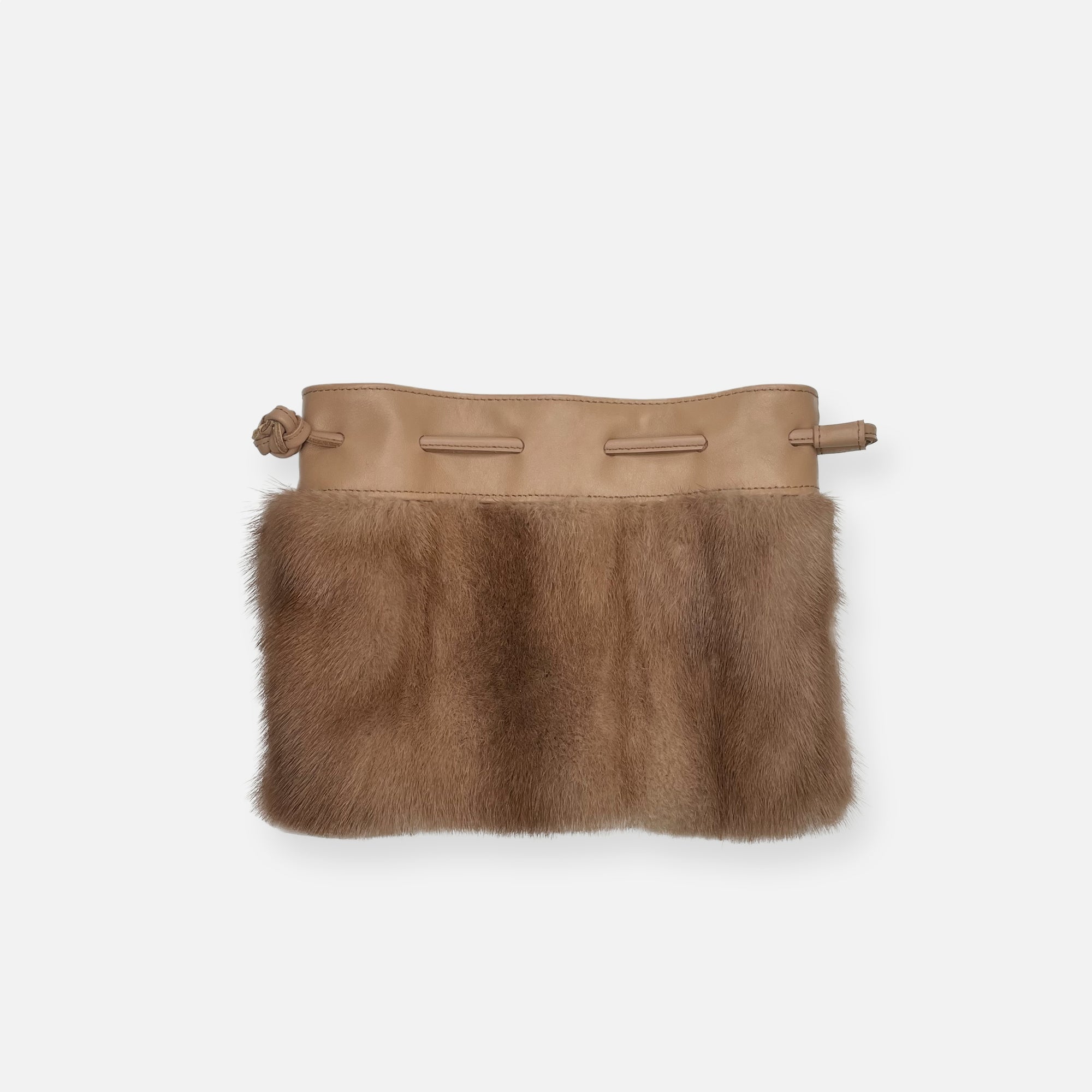 CLACLA CLUTCH •  GRANNY LIGHT BROWN