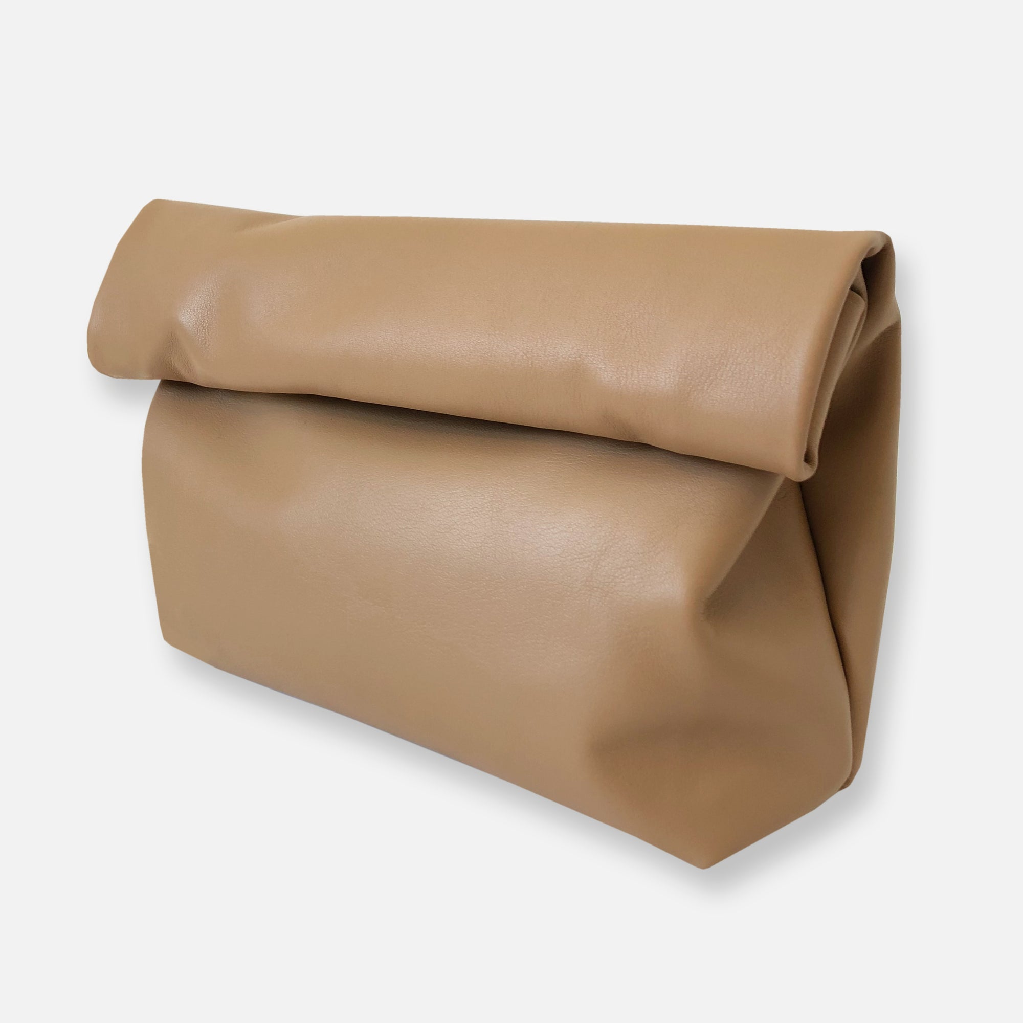 BIG KRAFT CLUTCH • CAFE AU LAIT