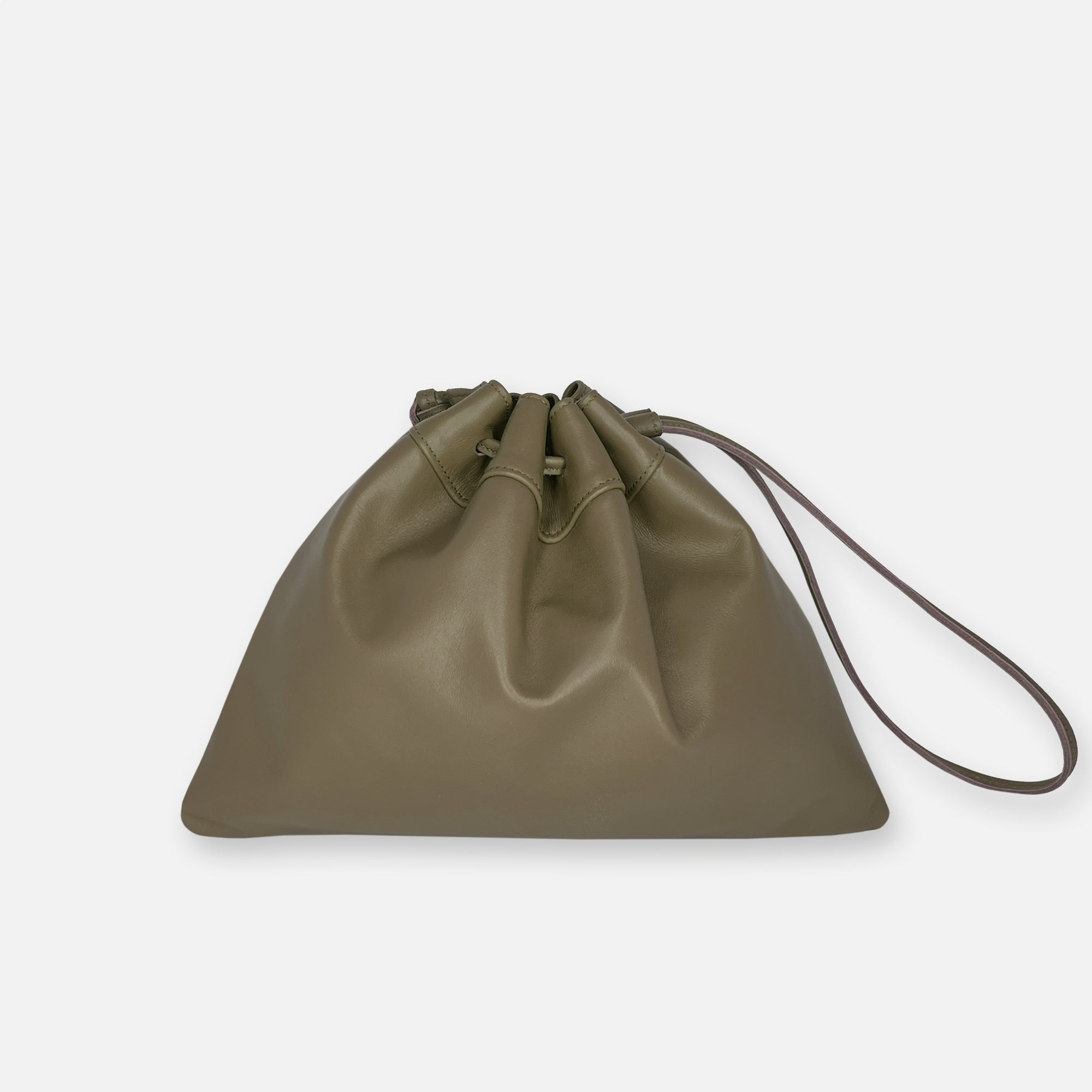 BIG CLACLA  CLUTCH • BRONZE OLIVE