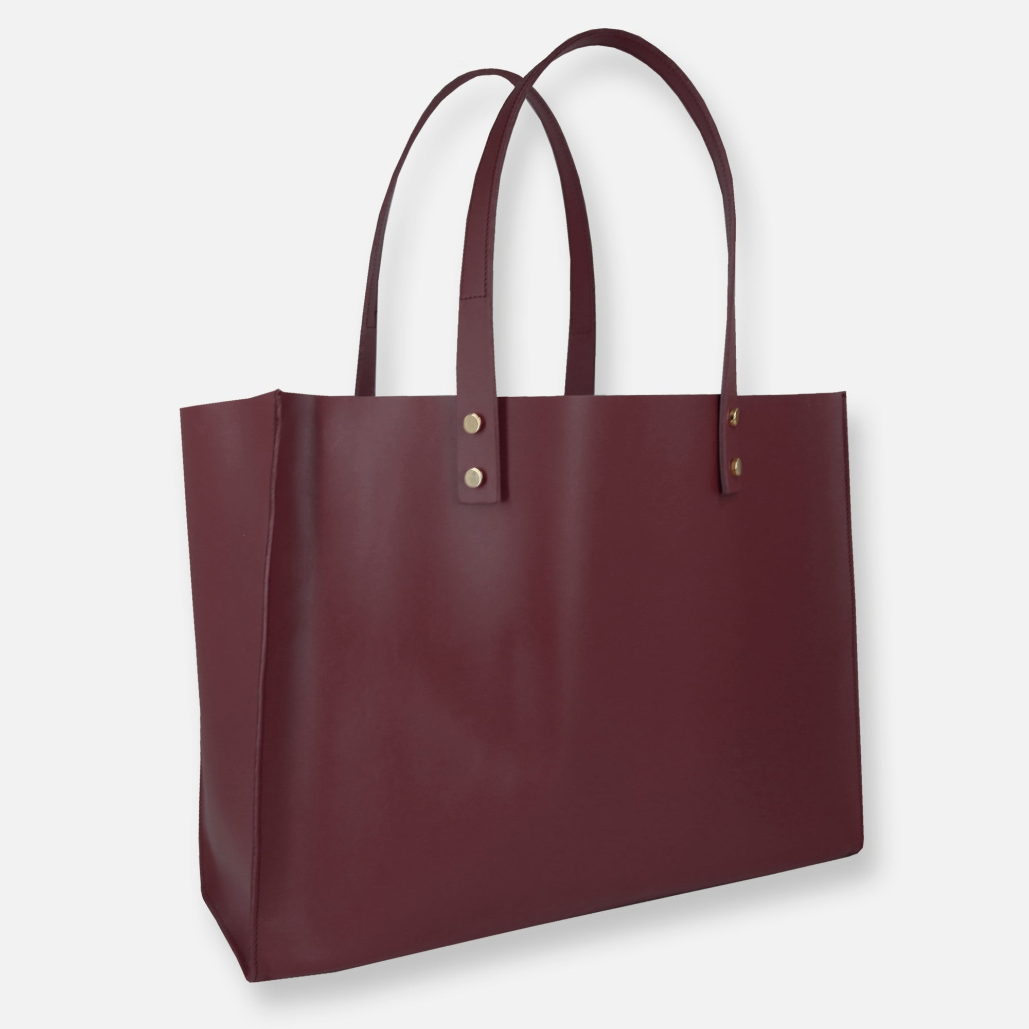 BAZAR TOTE BAG • CLARET