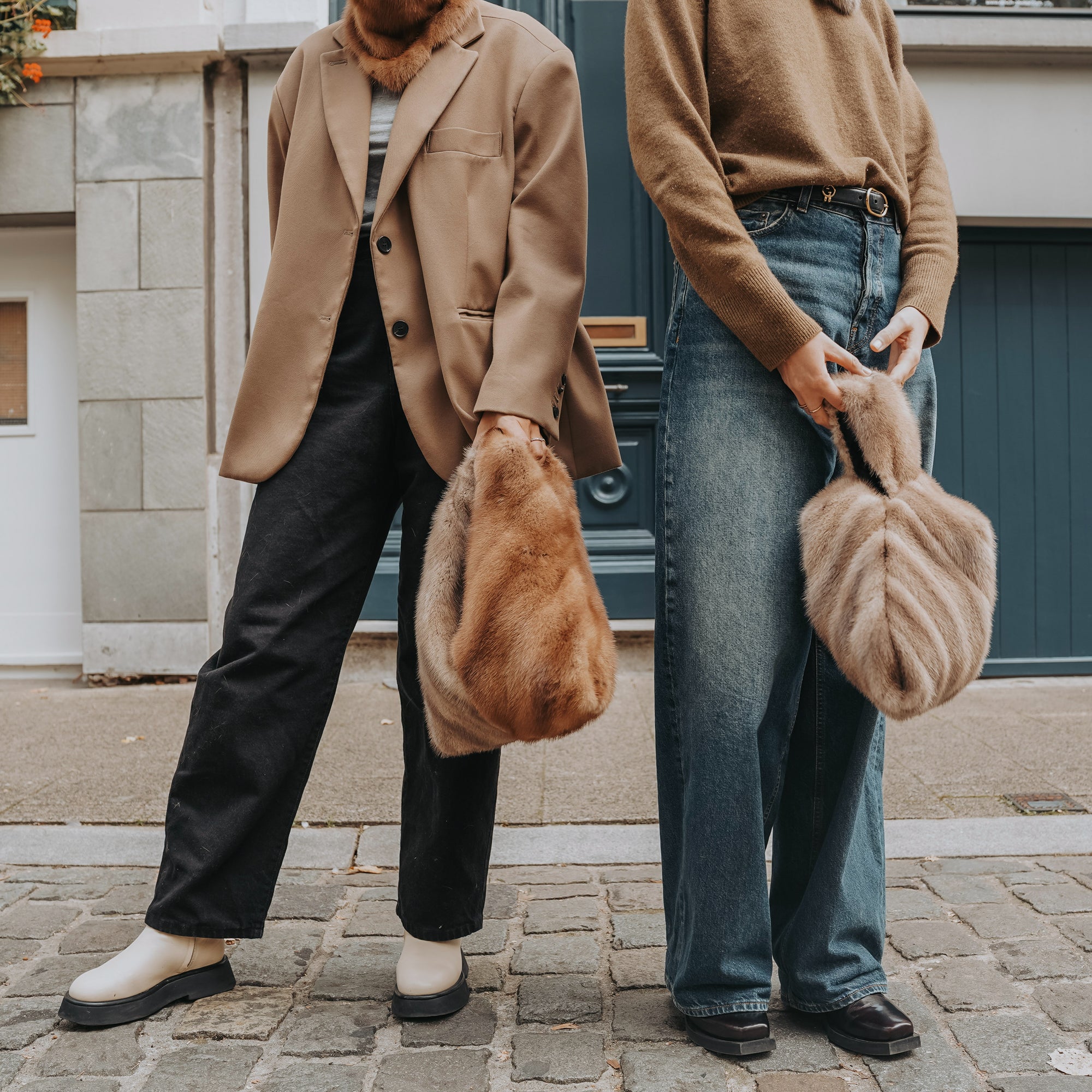 UPCYCLE GRANNY'S FUR COAT
