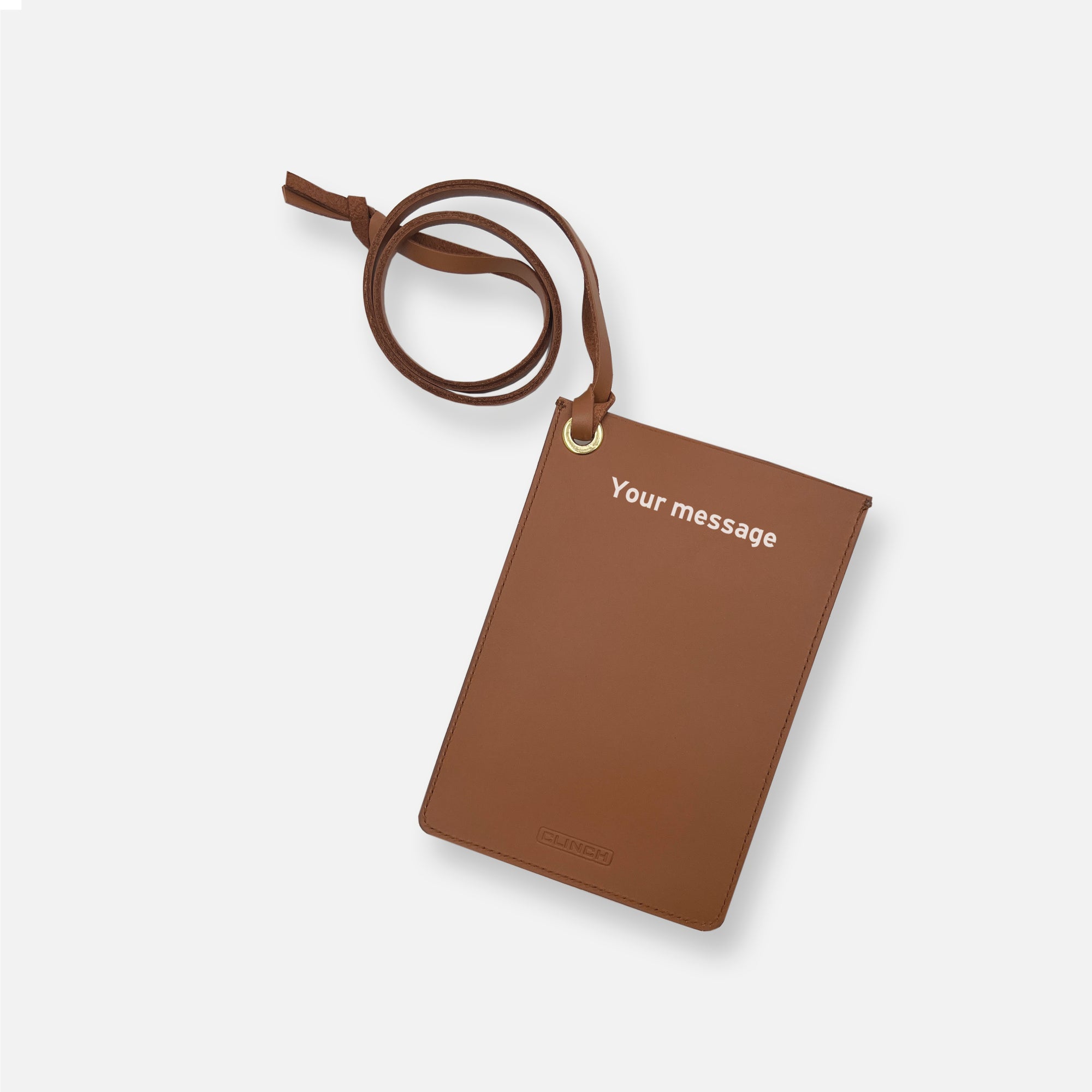 ALLO CLOUD PHONE BAG • COGNAC