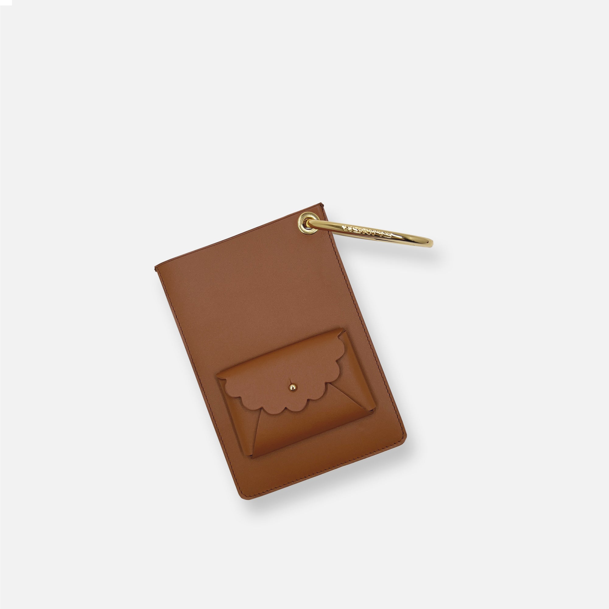 ALLO CLOUD PHONE BAG • COGNAC