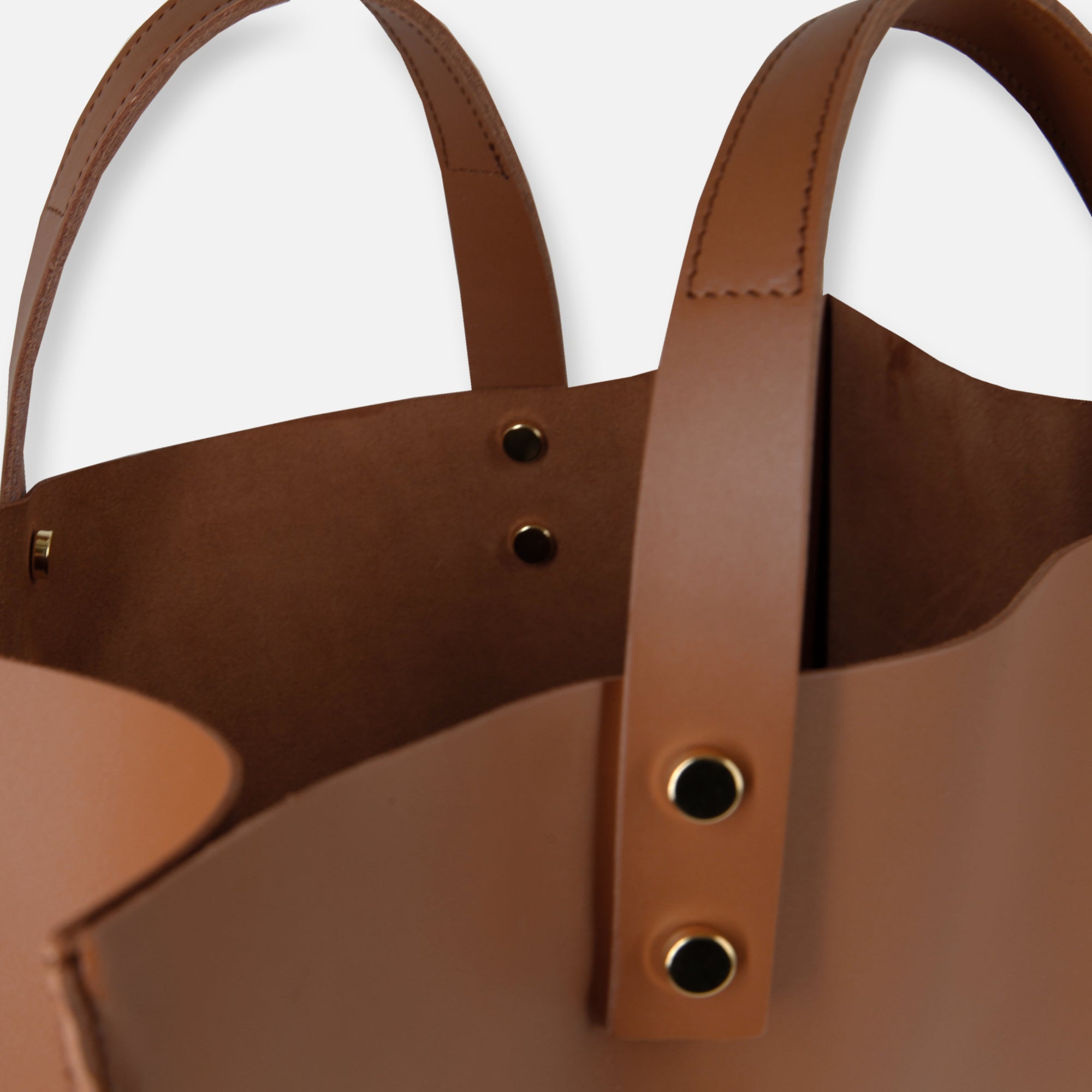 BAZAR TOTE BAG • COGNAC